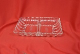 An Etched Glass Dish