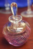 A Signed Artglass Parfume Bottle