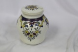 A Mustard Glass Jar