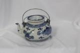 A Chinese Blue and White Teapot