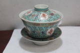 A Midcentury Chinese Cup and Lid