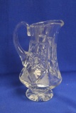 Cut Glass Pitcher