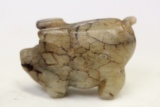 A Small White Jade Pig