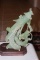 Vintage Serpentine Phoenix Statue
