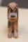 Vintage Wooden Dog