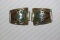 Set of 2 Signed Native American Sterling Flaps