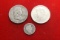 Lot of 3 90% Silver Coins