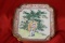 A Chinese Canton Enamel Small Square Dish