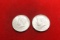 Lot Of 2 1964 Kennedy Silver Halves