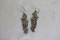 A Pair of Sterling Earrings