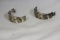 A Pair of Sterling Earrings