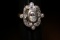 A 10Kt White Gold and Cz Ring