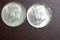 Lot of 2 1964 Silver Kennedy Halves