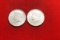 Lot of 2 1964 Kennedy silver Halves