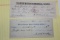 Lot of 2 Old Cancelled Checks