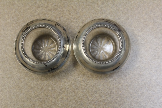 Pair of Frank W. Whiting Salt Cellers