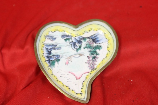 An Enamel Chinese Small Tray