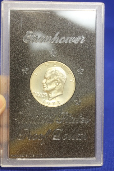 A 1973 Proof Ike Dollar