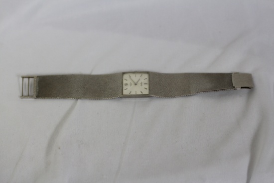 18 Kt White Gold Case Rolex Cellini Unisex Watch