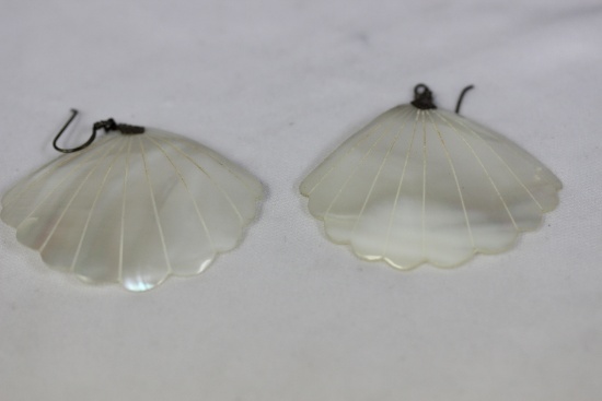 A Pair of Sterling Earrings