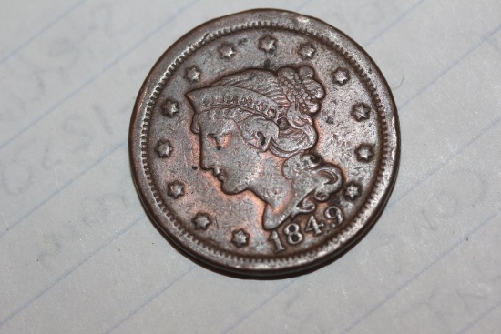 1849 Large Cent
