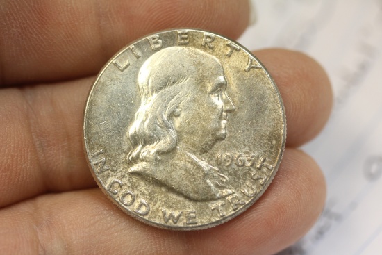 1963 Franklin Half Dollar