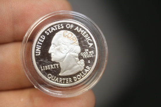 Copy Washington Silver Quarter