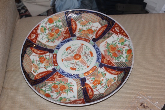 Antique Japanese Imari Porcelain Charger