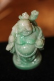 Small Chinese Jade or Jadeite Buddha