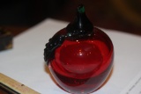 Red Glass Apple