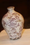 Small Art Pottery Bottle