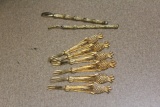 Lot of 8 D'Oeuvres Forks
