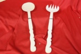A Pair of Bone Utensils