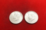 Lot Of 2 1964 Kennedy Silver Halves