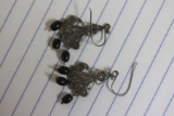 A Pair of Sterling Earrings