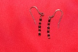A Pair of Sterling Earrings