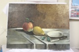 A Mid Century Oil on Board