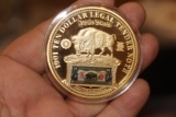 Commemorative $10.00 Note Buffalo Coin