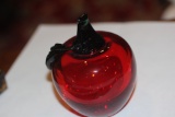 Red Glass Apple