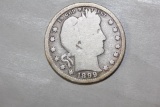 1899 Silver Barber Quarter