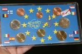 A 2002 Euro Coin Set