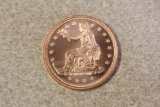One Ounce Copper Round