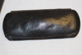 An Antique Metal and Cloth Glass Case