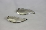 A Pair of Sterling Earrings