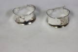 A Pair of Sterling Earrings