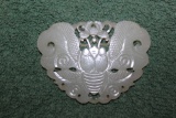 Antique / Vintage Chinese White Jade Butterfly