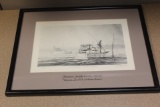 Etching by Listed Artist John M. Barber