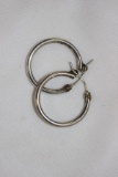 A Pair of Sterling Earrings