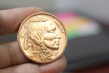 A One Ounce Buffalo Copper Coin