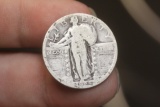 1925 Walking Liberty Silver Quarter
